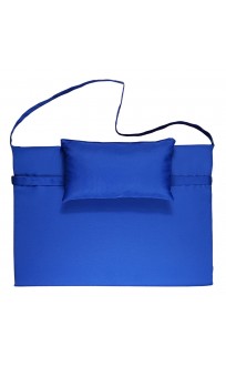 BYSAY PORTABLE FOLDING BAG CUSHION CUSHION, CUSHION WITH CUSHION (BLUE)