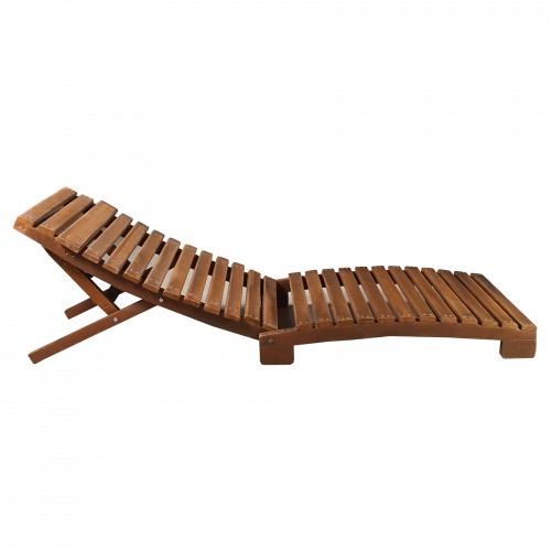 BYSAY AHŞAP KATLANABİLİR YATAR ŞEZLONG PLAJ YATAĞI MİNDER DAHİL 3 LÜ SET (CEVİZ - KIRMIZI)