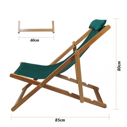BYSAY AHŞAP KATLANABİLİR TAŞINIR ŞEZLONG. PLAJ, BAHÇE, TERAS, BALKON ŞEZLONGU. 3 LÜ SET (ANTRASİT)