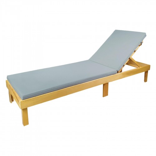 BYSAY TAŞINIR KATLANIR ŞEZLONG MİNDERİ KAMP MİNDERİ  SU İTİCİ KUMAŞ FERMUARLI 5 CM(ANTRASİT)