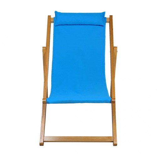 BYSAY AHŞAP KATLANABİLİR TAŞINIR ŞEZLONG. PLAJ, BAHÇE, TERAS, BALKON ŞEZLONGU. 3 LÜ SET (TURKUAZ)